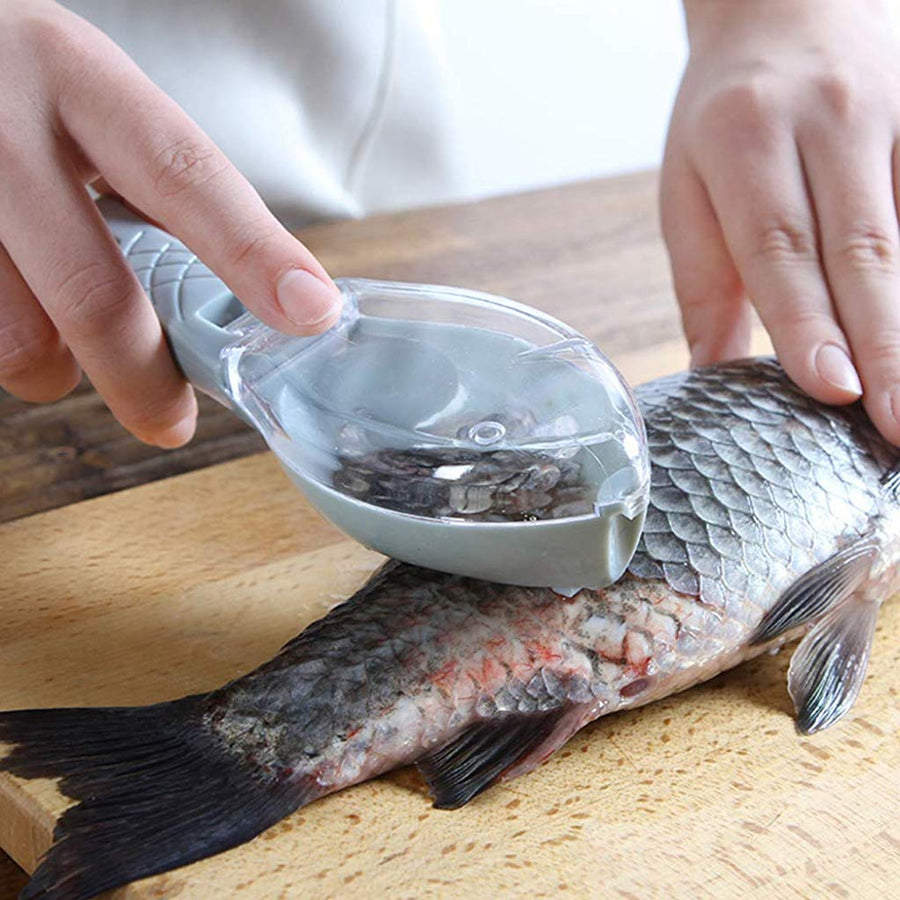 Fish Scale Scraper Skin Peeler Fish Tools Kitchen Gadget