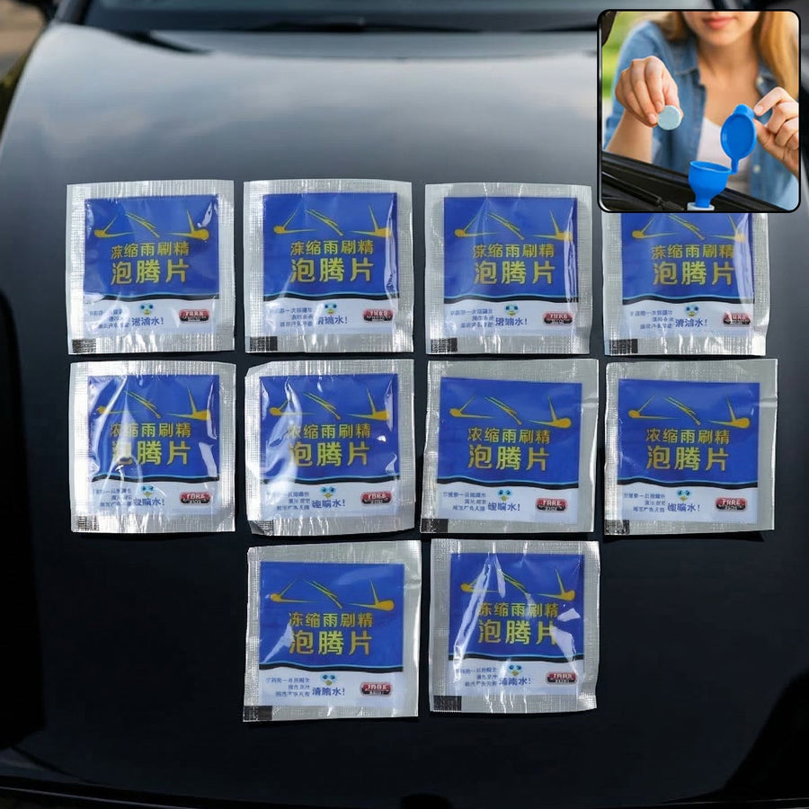 Car Windshield Cleaner Tablets (10 Pc)