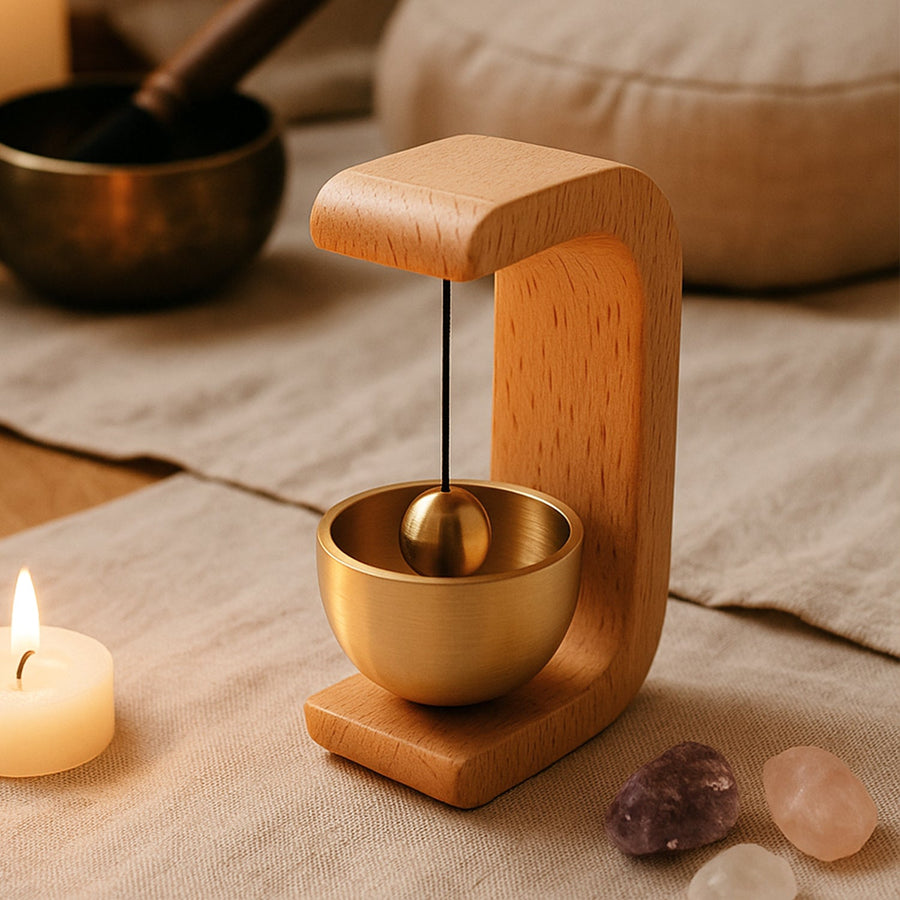 Megnetic Premium Desktop Japanese-Style Zen Bell (1 Pc)