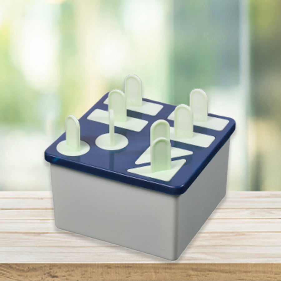Plastic Kulfi Mold, Kulfi Molds 8 pcs Tray Ice Cream Mold Reusable