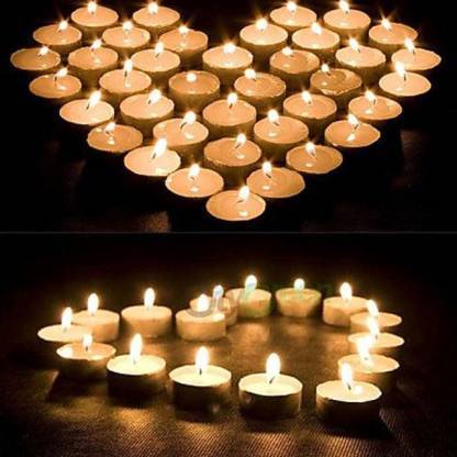 Festival Decorative - Led Tealight Candles (White 24 Pcs)